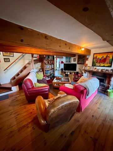 Maison de campagne sans vis à vis avec grand terrain