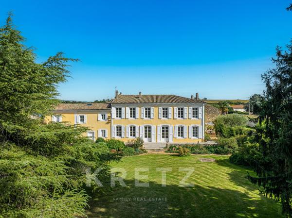 Propriété de charme du 18ème siècle avec parc et piscine à vendre - Valence Sud