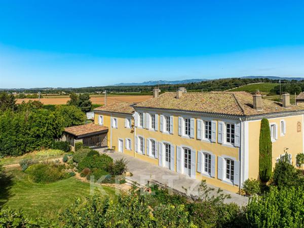Propriété de charme du 18ème siècle avec parc et piscine à vendre - Valence Sud