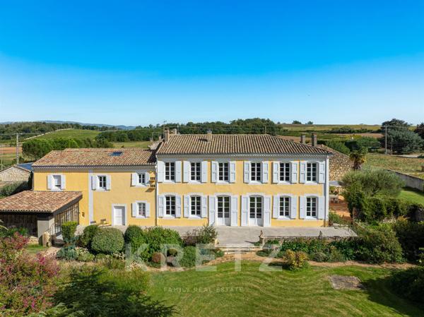 Propriété de charme du 18ème siècle avec parc et piscine à vendre - Valence Sud