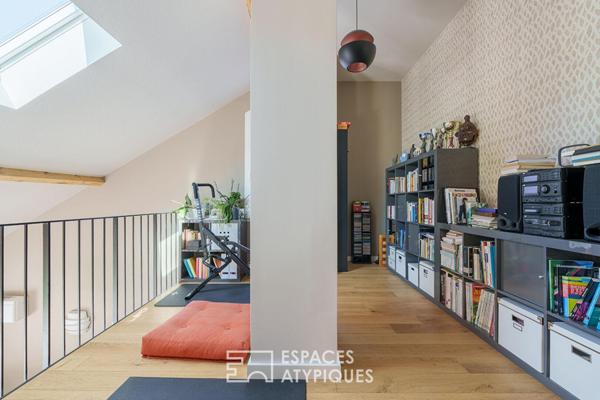 Maison d’architecte rénovée et son jardin aux portes de Nancy