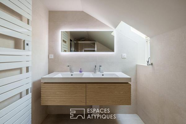 Maison d’architecte rénovée et son jardin aux portes de Nancy