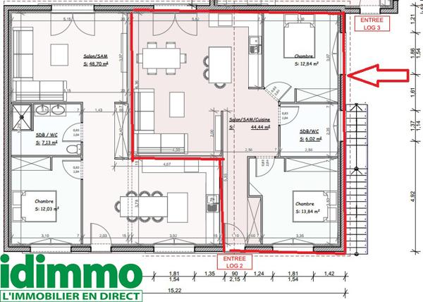 AUTERIVE-Maison de ville 3 pièces 78 m² Auterive (31190)