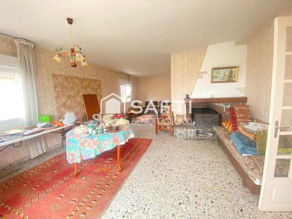 Maison typique des années 70 à Marennes, jardin arboré et gros potentiel à 5 min des plages !