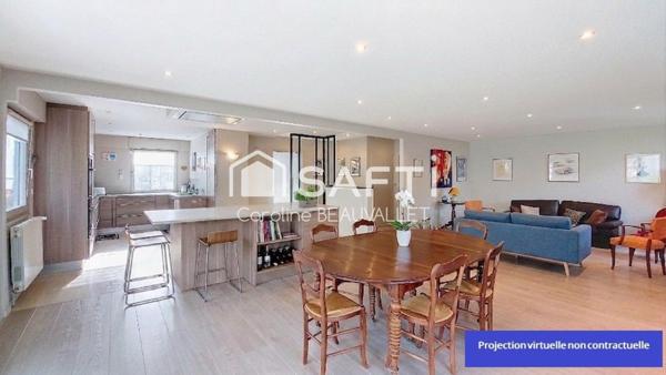 A Massy – Quartier Vilmorin | Maison familiale de 240 m² avec extension d’architecte, sous-sol total