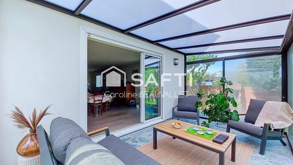 A Massy – Quartier Vilmorin | Maison familiale de 240 m² avec extension d’architecte, sous-sol total