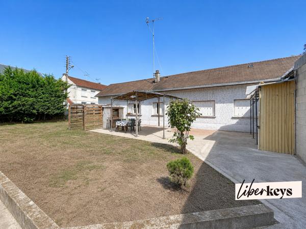 Maison de plain-pied 4 chambres avec grand garage – Orléans (45000)
