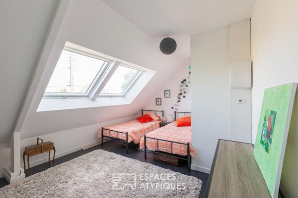 Maison rénovée avec vue sur la baie