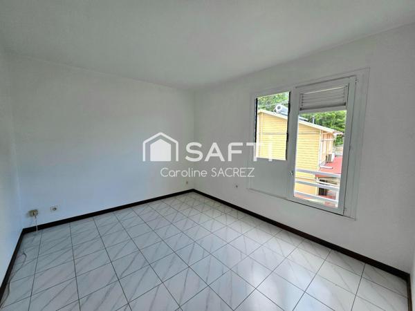 Appartement T3 traversant – Vue mer dégagée – Toloman, Fort-de-France