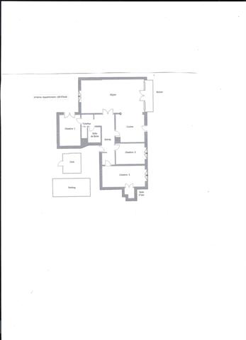 Appartement à vendre 5 pièces THIAIS (94)– Appartement de 5 pièces avec une cave et une place de parking – 95,29 m2 loi Carrez - 393 800 € honoraires d’agence inclus