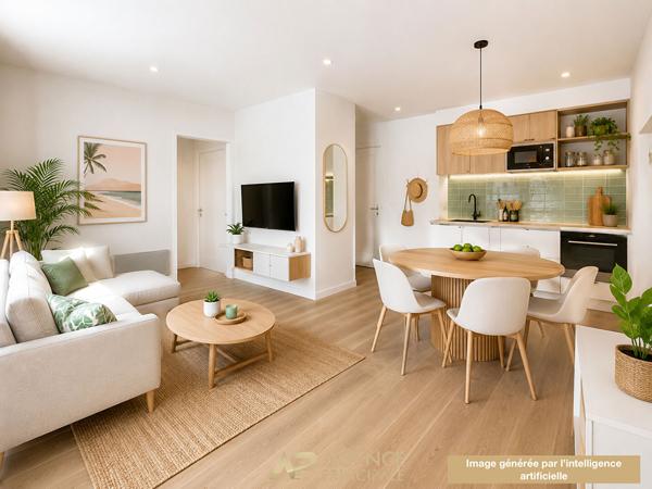 T3 Dernier étage avec terrasse, parking et piscine ? Les Minimes La Rochelle 259 500 € **  - Référence  MR686D2