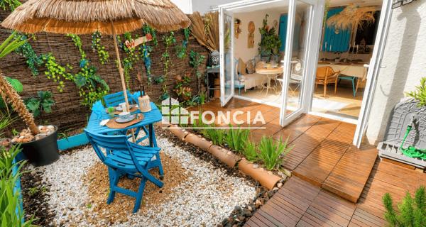 À vendre Maison 2 pièces 43.73 m² - Le Cap D'agde 34300