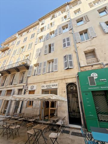 Marseille (13001) 2 pièces 29m² rénové avec climatisation Rue Glandevès Proximité Vieux-Port