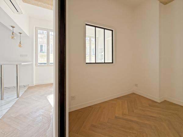 Marseille (13001) 2 pièces 29m² rénové avec climatisation Rue Glandevès Proximité Vieux-Port