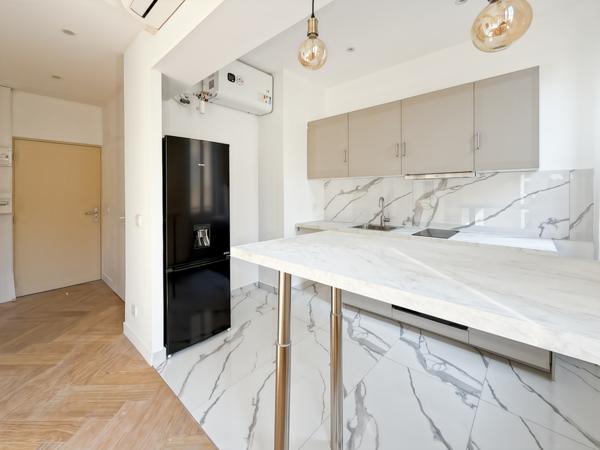 Marseille (13001) 2 pièces 29m² rénové avec climatisation Rue Glandevès Proximité Vieux-Port