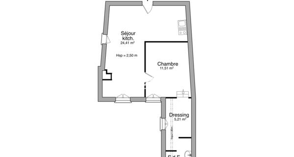 Location Appartement 2 pièces 48.8 m² - Valence 26000