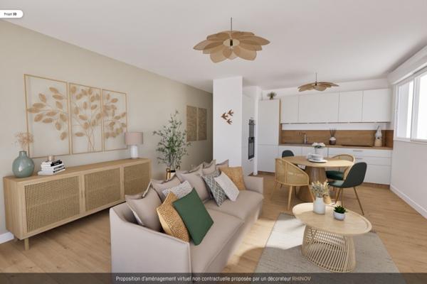 Appartement à vendre |  Floirac |  3 pièces | 62 m²