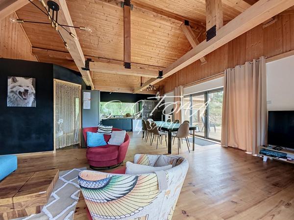 Appartement d'exception de 120 m² avec terrasse de 150 m², jardin, sauna et jacuzzi – Égat