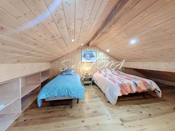 Appartement d'exception de 120 m² avec terrasse de 150 m², jardin, sauna et jacuzzi – Égat