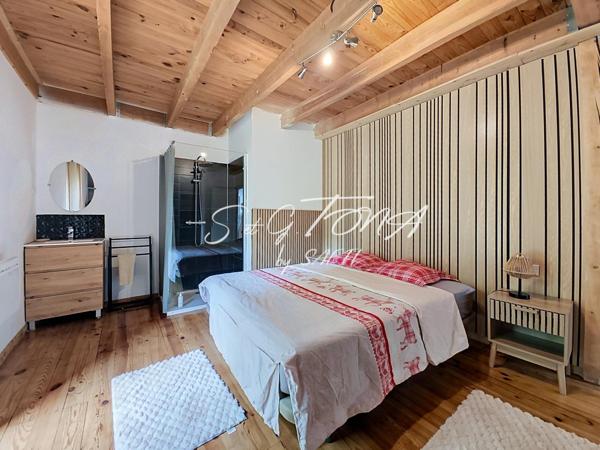 Appartement d'exception de 120 m² avec terrasse de 150 m², jardin, sauna et jacuzzi – Égat