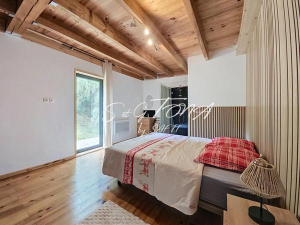 Appartement d'exception de 120 m² avec terrasse de 150 m², jardin, sauna et jacuzzi – Égat
