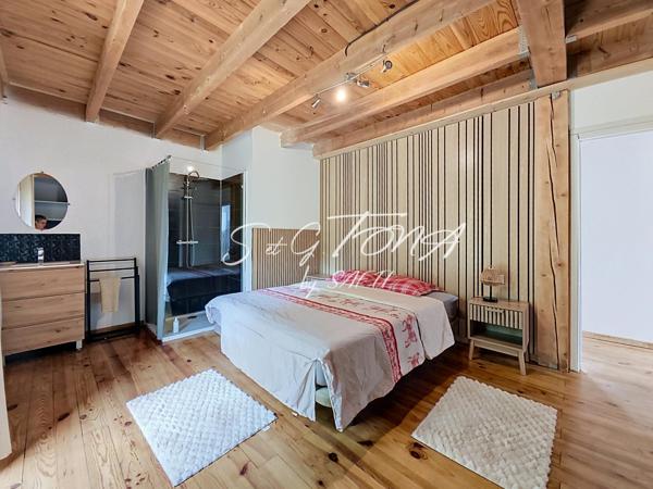 Appartement d'exception de 120 m² avec terrasse de 150 m², jardin, sauna et jacuzzi – Égat