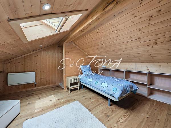 Appartement d'exception de 120 m² avec terrasse de 150 m², jardin, sauna et jacuzzi – Égat