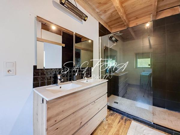 Appartement d'exception de 120 m² avec terrasse de 150 m², jardin, sauna et jacuzzi – Égat