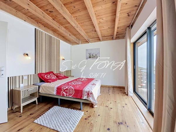 Appartement d'exception de 120 m² avec terrasse de 150 m², jardin, sauna et jacuzzi – Égat