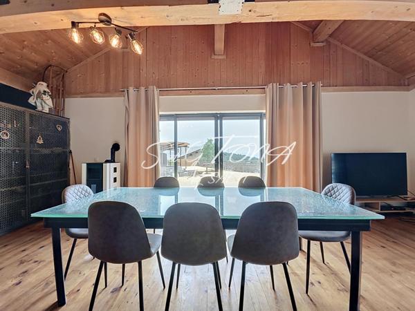 Appartement d'exception de 120 m² avec terrasse de 150 m², jardin, sauna et jacuzzi – Égat