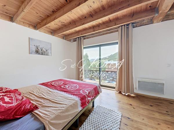 Appartement d'exception de 120 m² avec terrasse de 150 m², jardin, sauna et jacuzzi – Égat