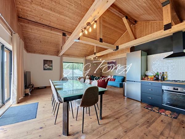 Appartement d'exception de 120 m² avec terrasse de 150 m², jardin, sauna et jacuzzi – Égat