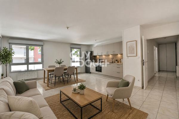 À VENDRE, Lumineux T3 de 68 m² avec parking, Lyon 8ème (69008)