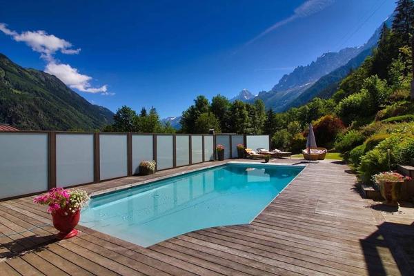 Spacieux chalet avec piscine aux Houches