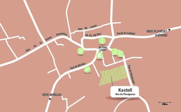 Terrain KASTELL Garlan | Lamotte