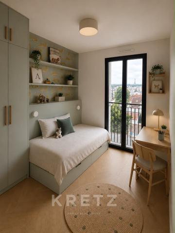 Maison neuve vue Paris
