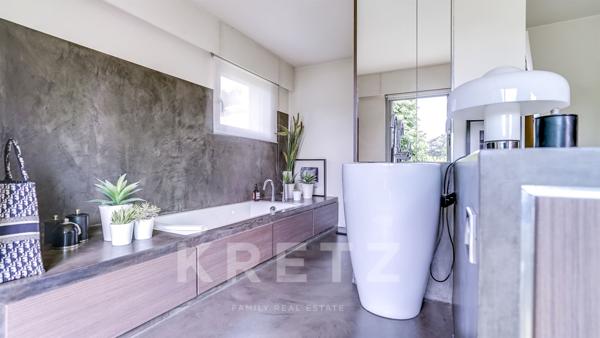 Appartement d'angle avec triple exposition