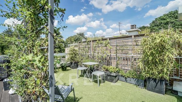 Appartement d'angle avec triple exposition