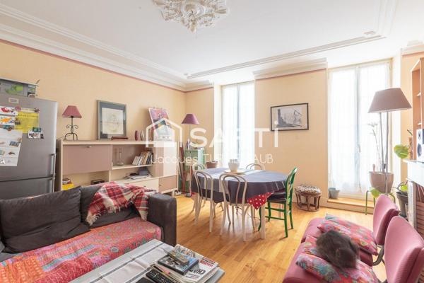 deux appartements possiblement à réunir , rendement locatif intéressant