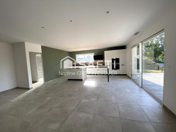 Montbartier - Maison neuve, ( frais de notaire réduits), de plain-pied, moderne et élégante de type 4, garage et jardin