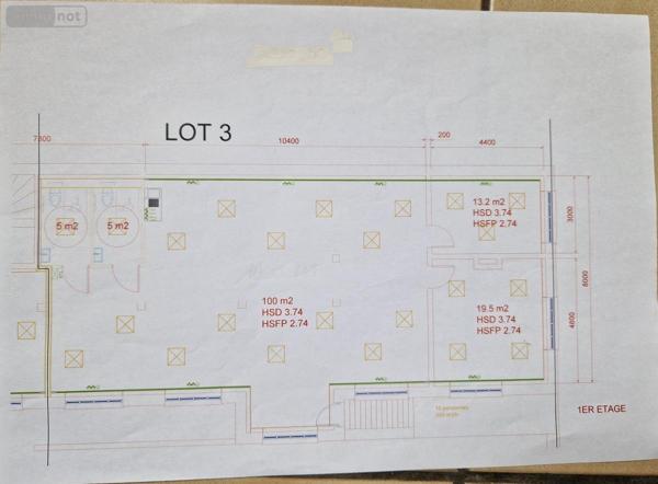 Fonds et/ou murs commerciaux à louer à Douai dans le Nord (59500), ref : 59098-L565