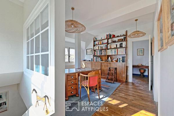 Maison de caractère en pierre avec jardin confidentiel au coeur de Fontainebleau