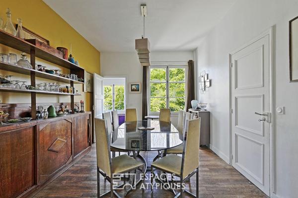 Maison de caractère en pierre avec jardin confidentiel au coeur de Fontainebleau
