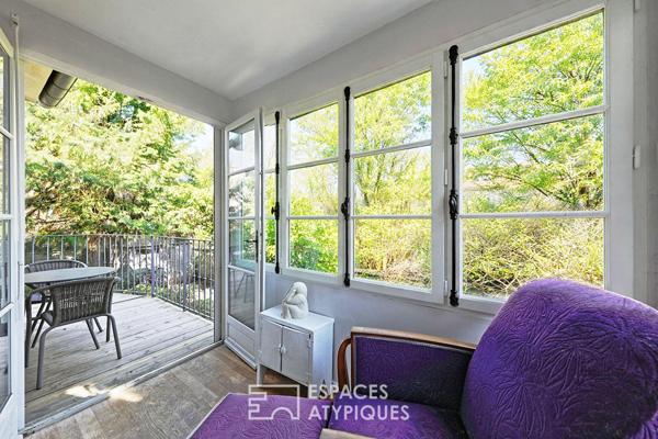 Maison de caractère en pierre avec jardin confidentiel au coeur de Fontainebleau