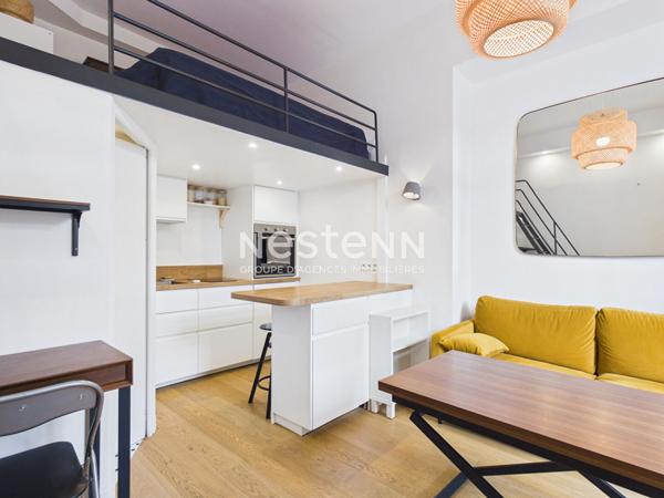 Charmant studio à vendre avec terrasse de 30 m²