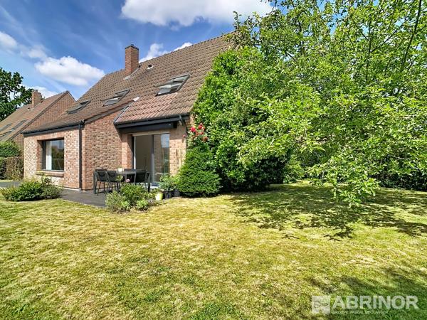 MAISON INDIVIDUELLE, 4 CHAMBRES, JARDIN SUD, GARAGE DOUBLE, STATIONNEMENT VILLENEUVE D ASCQ