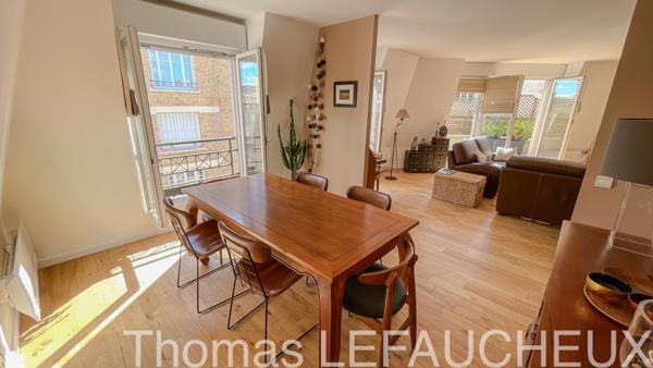 Bois-Colombes (92270) bois-Colombes centre, magnifique appartement familial au dernier étage de 133m² (125m2 Carrez) de 5 pièces, 3