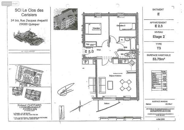 Appartement à vendre à Bain-de-Bretagne en Ille-et-Vilaine (35470), ref : 136/5230