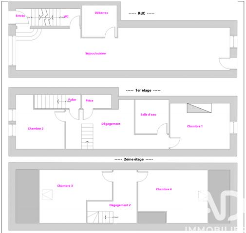 Maison à vendre 4 pièces 140 m² Montmorot