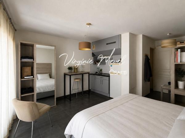 NICE Saint Roch Studio 21m2 loué dans résidence Appart'hotel avec services